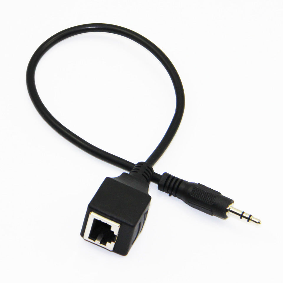 RJ45 female audio adapter connector 