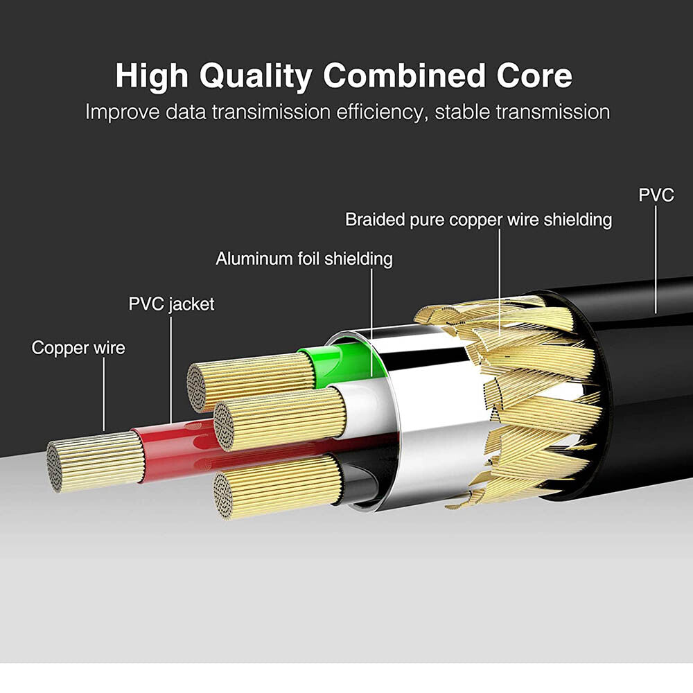 5 Pin DIN Male to 5 Pin DIN Male Cable – MIDI Extension Lead for Keyboard, Synthesizer & Audio Equipment