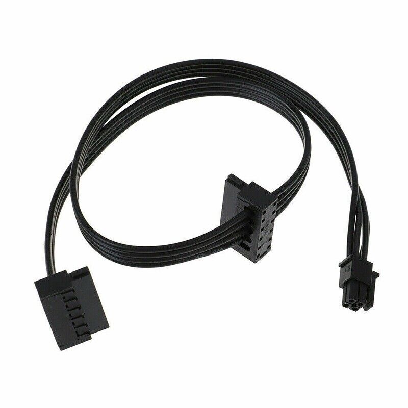 Mini 4 Pin to 2 SATA Power Supply Cable