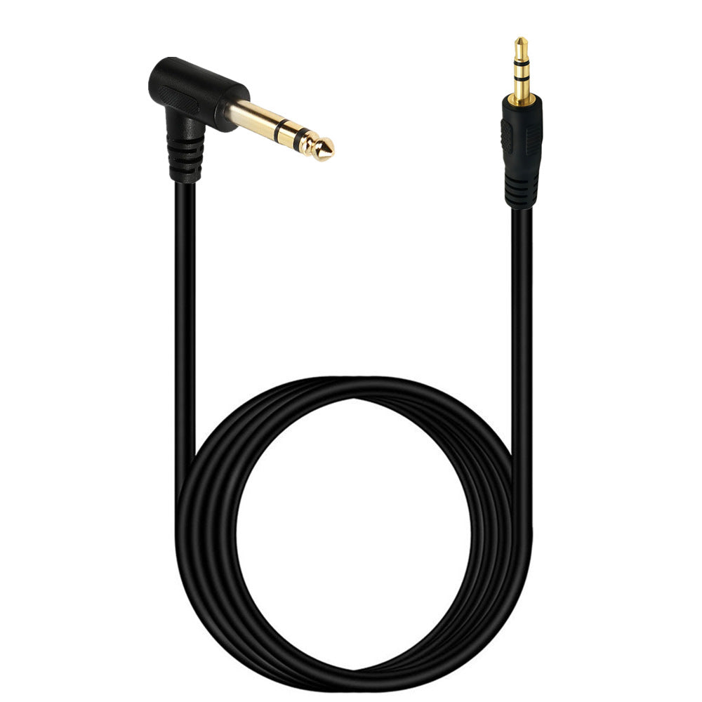Professional 6.35mm TRS to 3.5mm audio cable