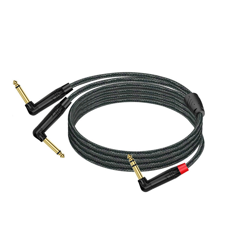 Professional audio splitter cable for DJ and studio equipment