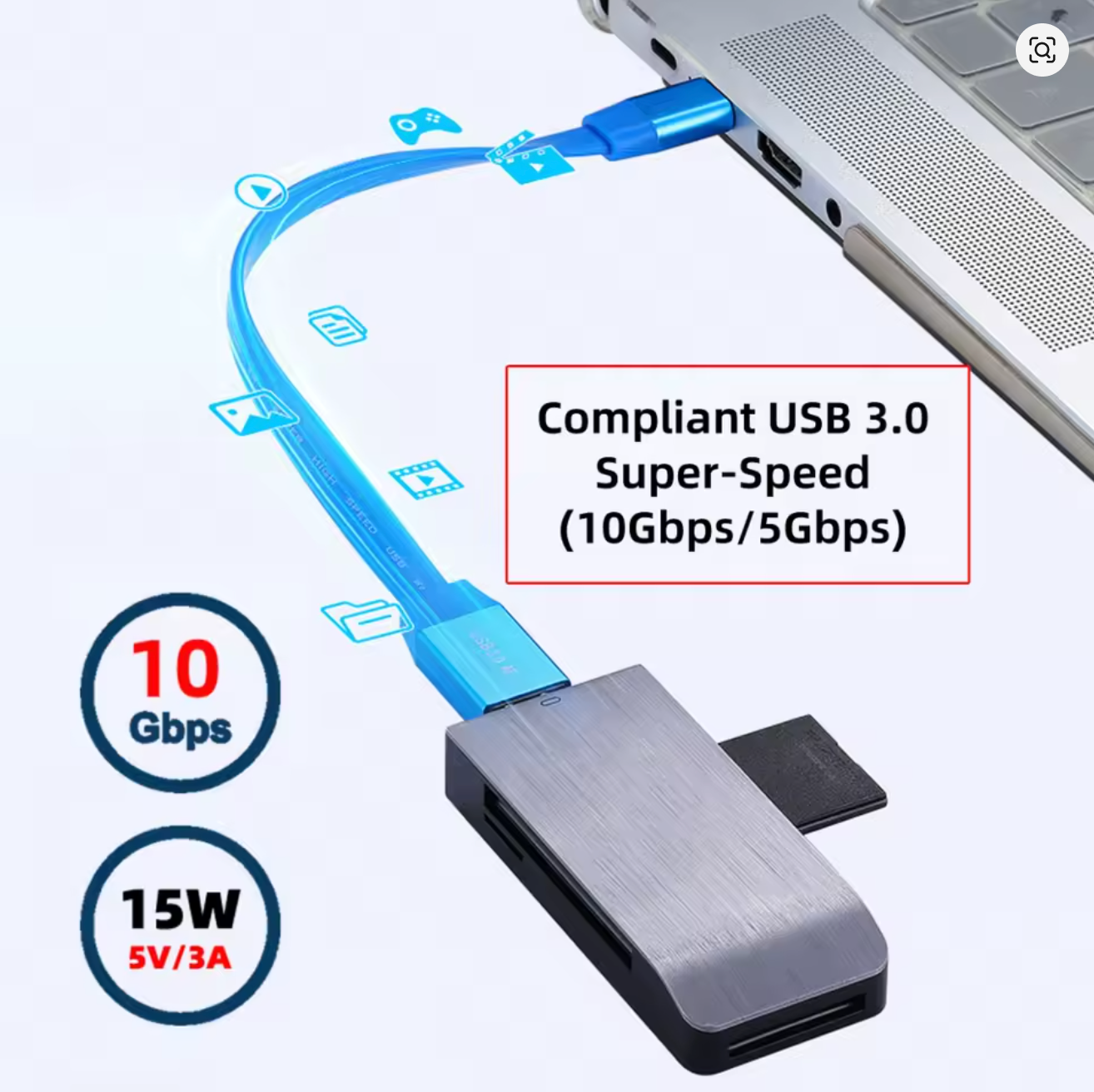 Type-C male to USB 3.0 female