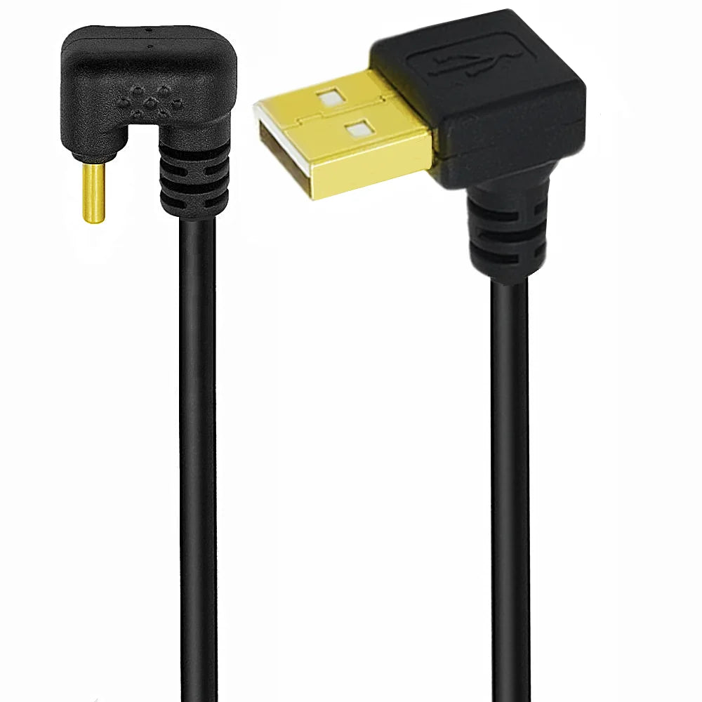 USB 2.0 to USB-C left angle cable