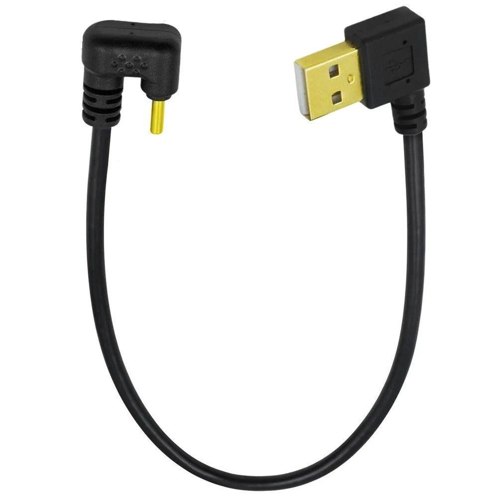 USB 2.0 A Male to USB-C U angled charging cable
