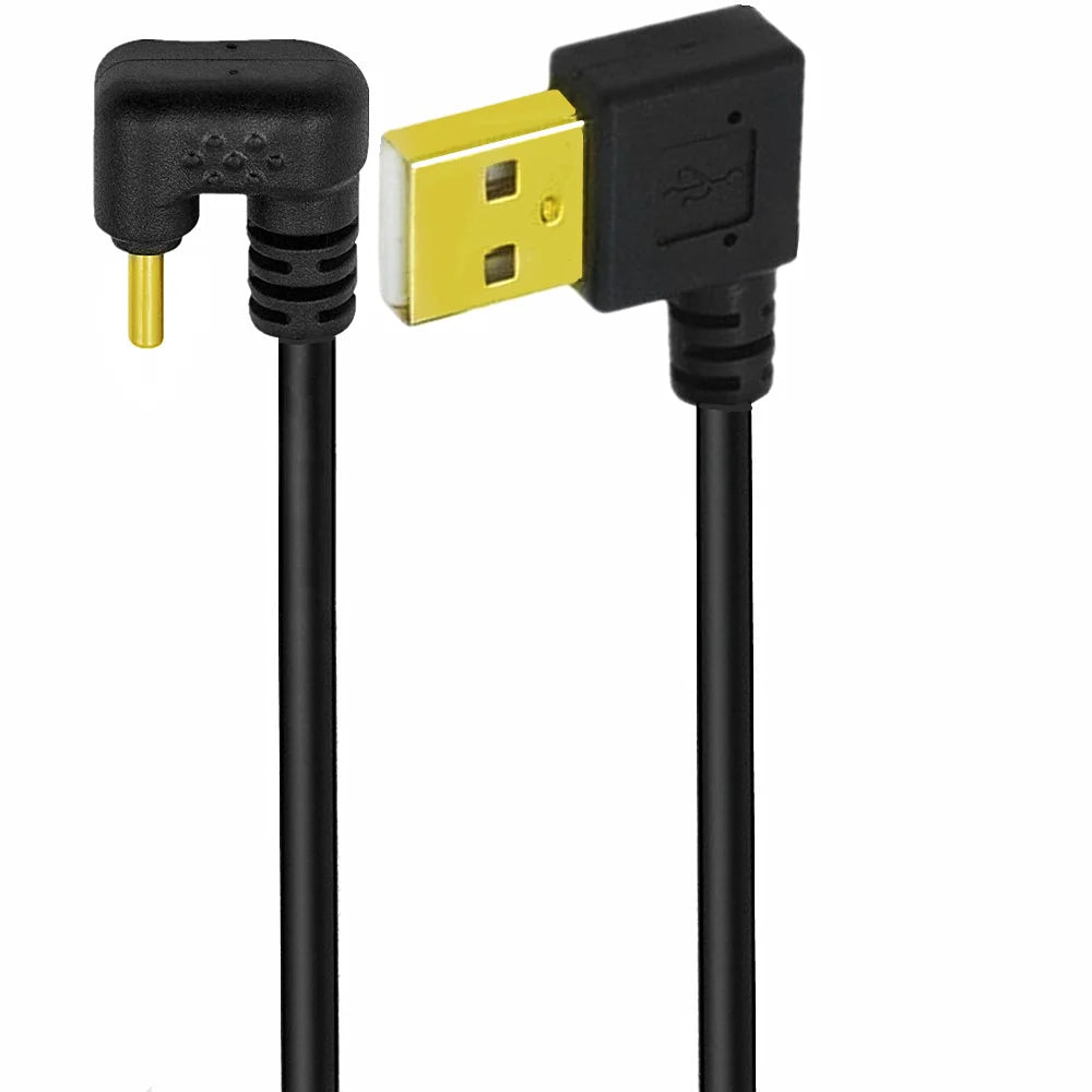 USB 2.0 A Male to USB-C U angled charging