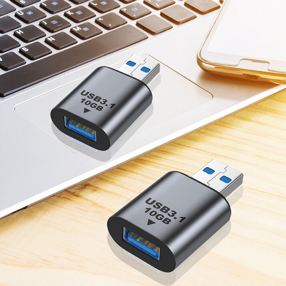 USB A extension converter adapter for peripherals and accessories