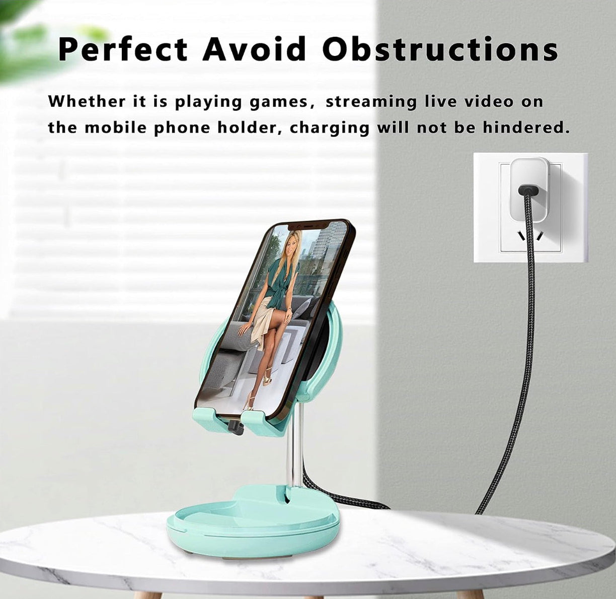 USB A to USB C U shape cable supporting 480Mbps data transfer and fast charging