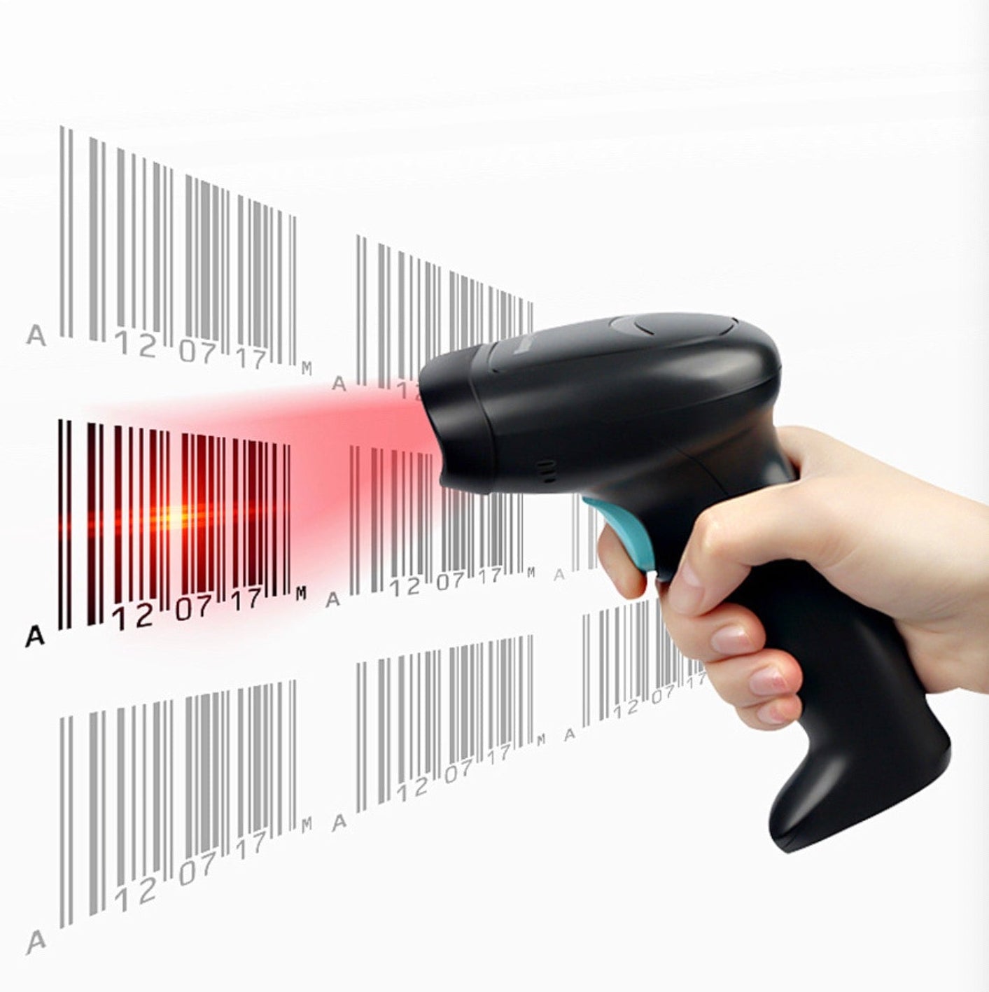 USB active repeater adapter supporting barcode scanner and industrial device connections