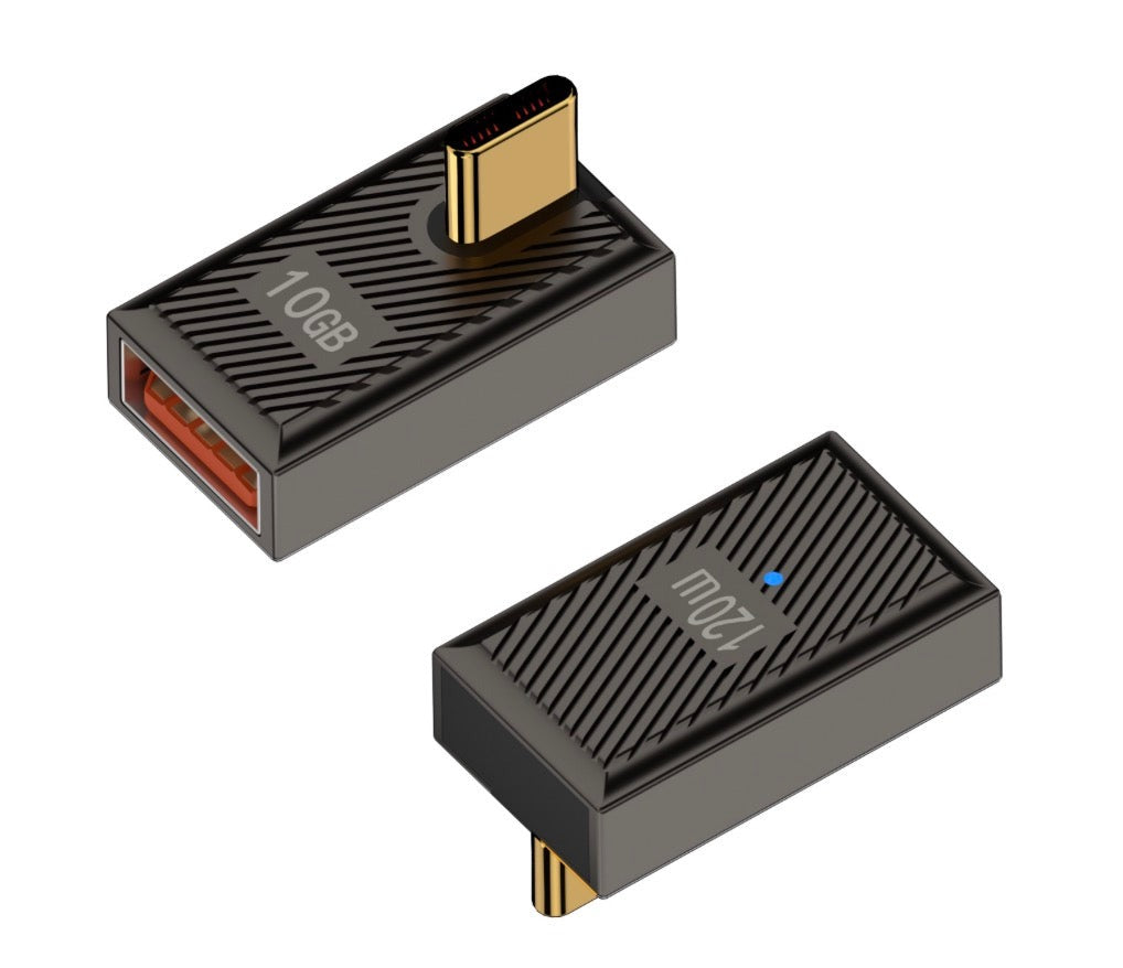 USB C 3.1 male to USB 3.0 Type A female OTG converter adapter with aluminium alloy housing