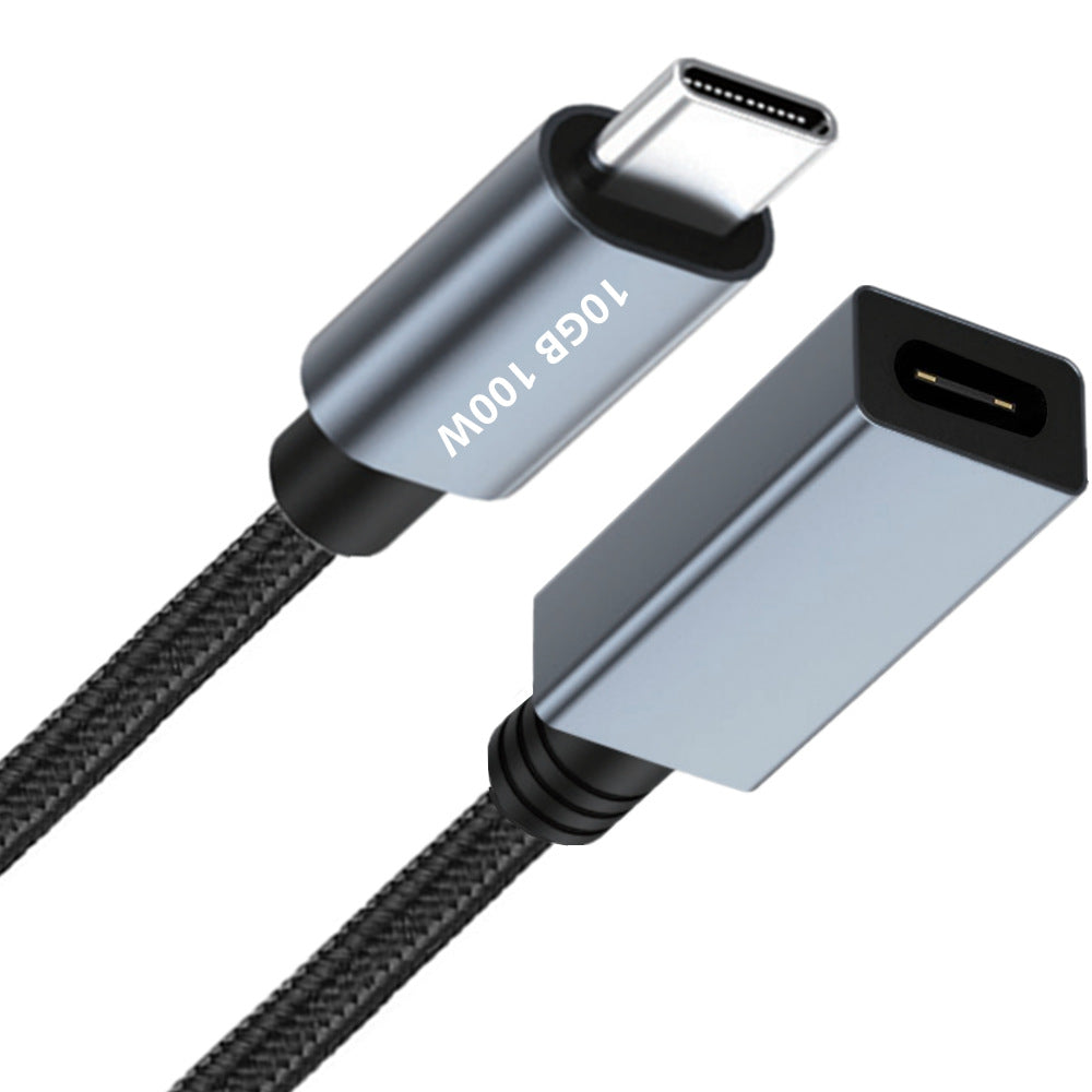 High-speed USB Type-C extension cable for charging and data transfer