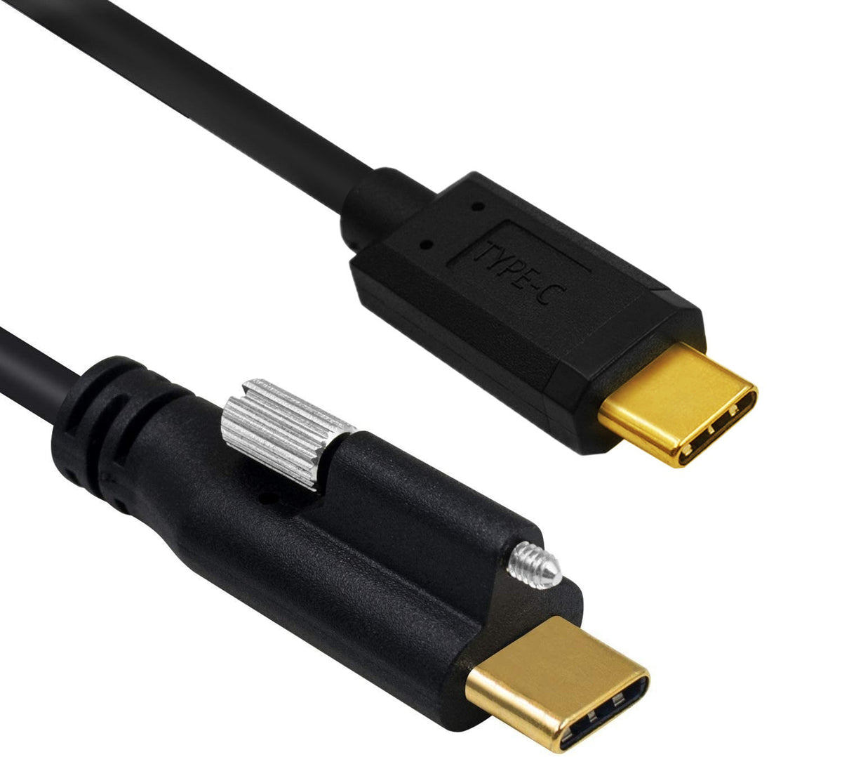 USB C to USB C cable for docking stations cameras and industrial equipment