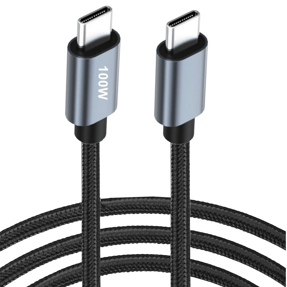 USB C cable with PD 100W fast charging support