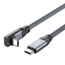 USB-C extension cable angled 1m 20Gbps 240W