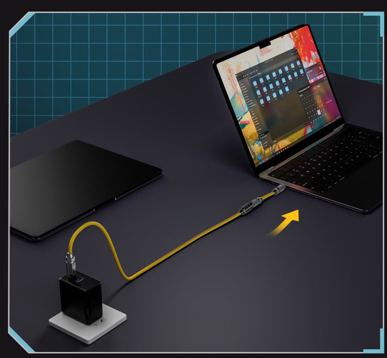 USB C extension cable suitable for laptops docking stations and USB C accessories