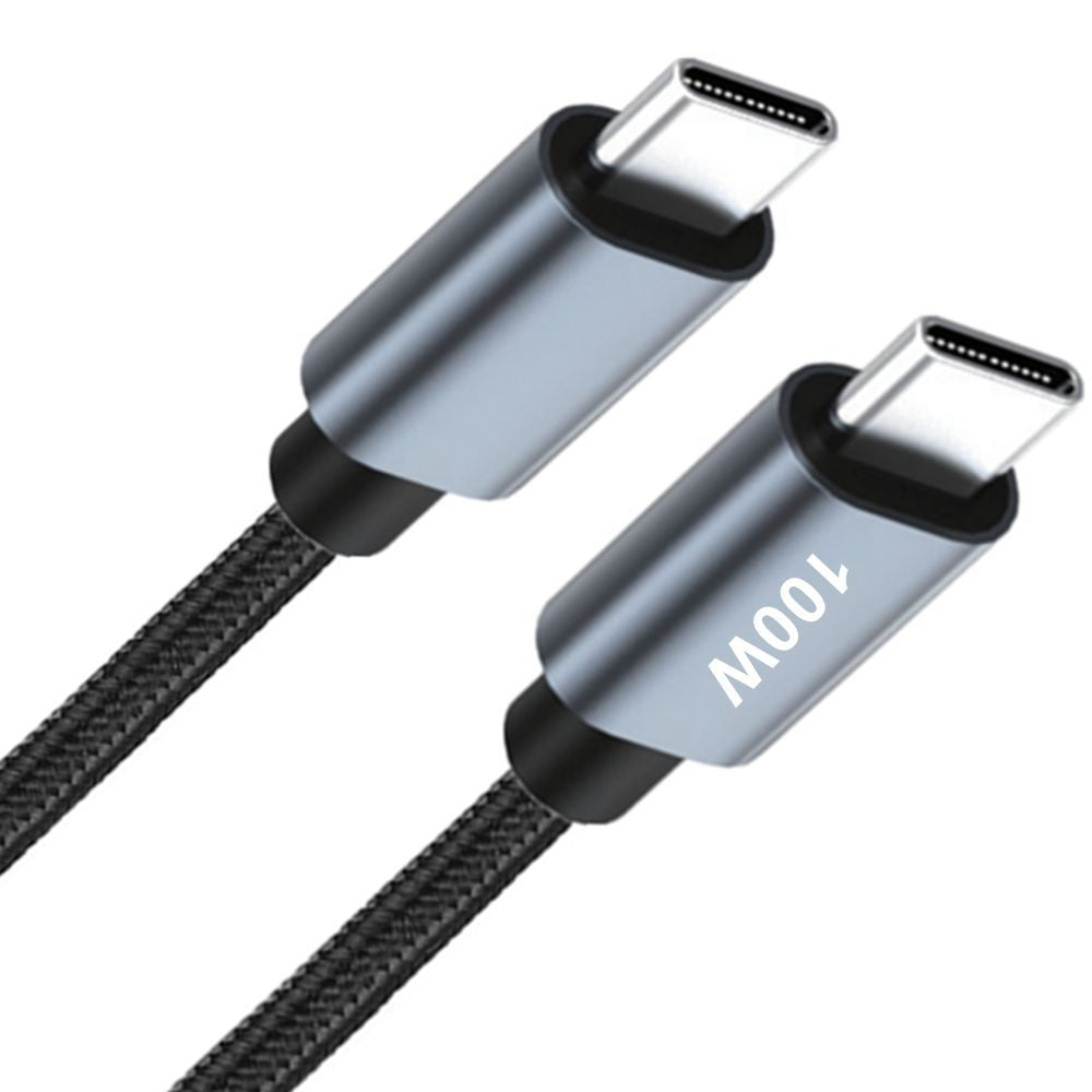 USB C to USB C braided charging cable
