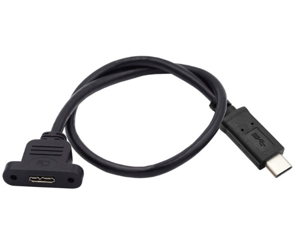 USB-C male connector close up