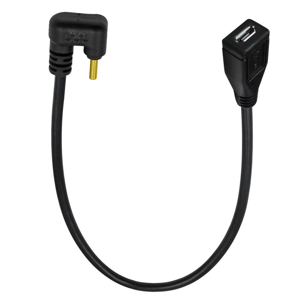USB-C to Micro USB right angle adapter cable
