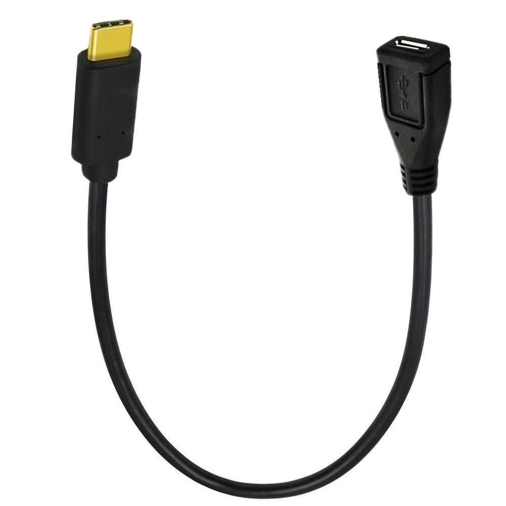 USB-C to Micro USB up down angle adapter cable