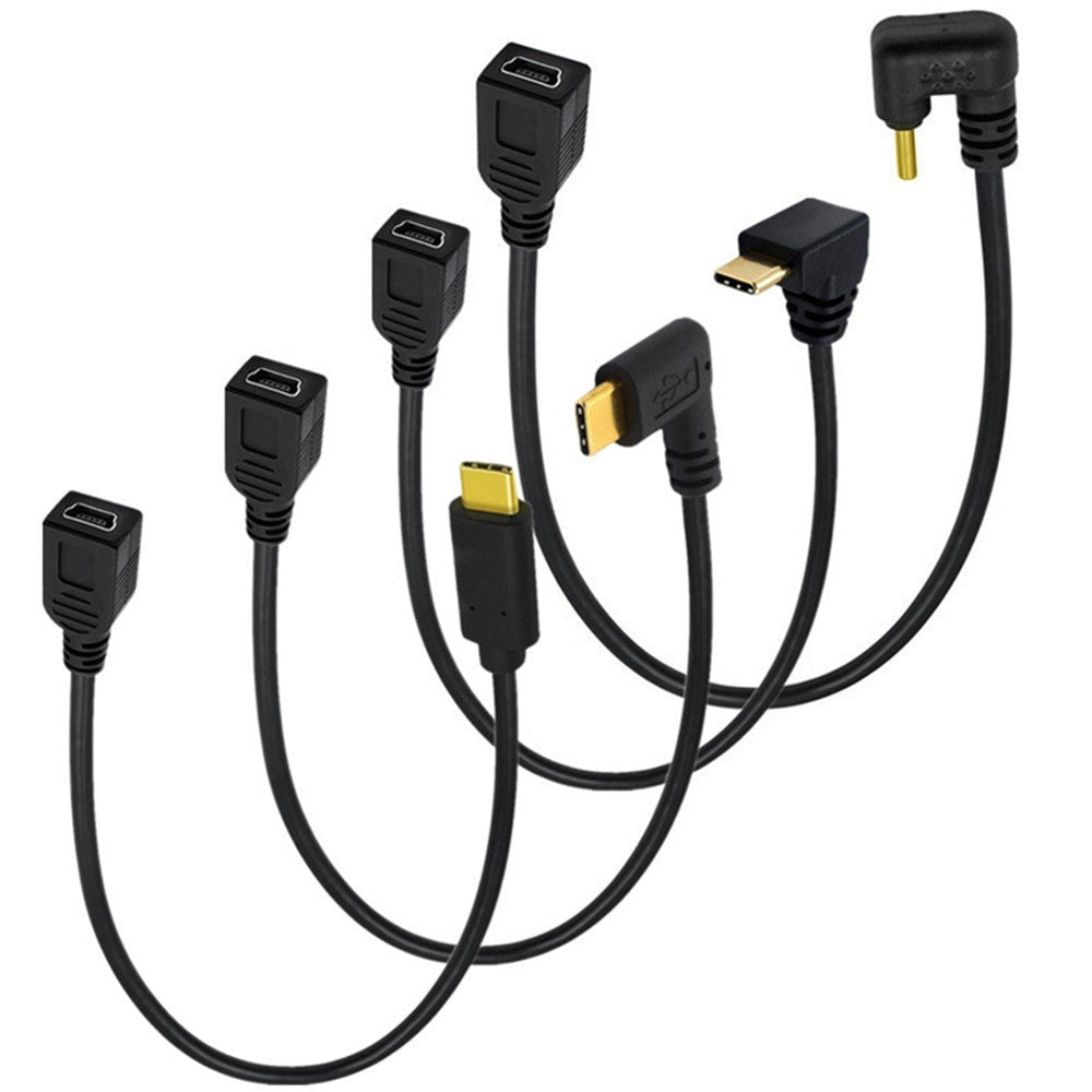 USB-C to Mini USB adapter cable different connector type