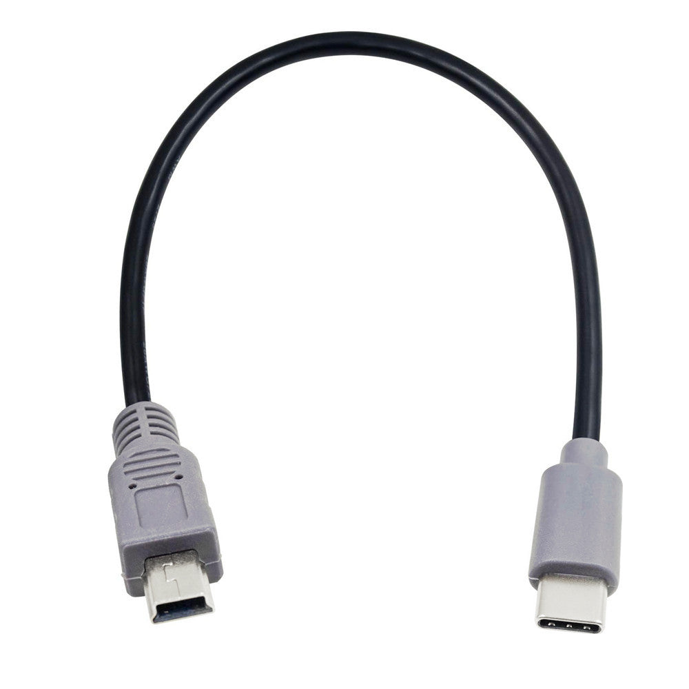 USB C to Mini USB sync cable for Android and camera devices