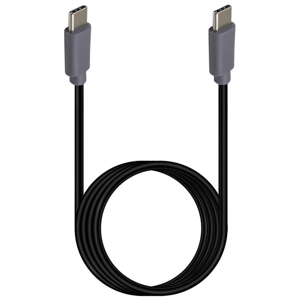 USB C OTG cable connected to portable USB-C devices
