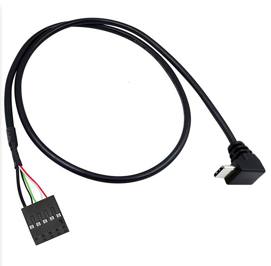 USB-C adapter cable for compatible desktop PC cases