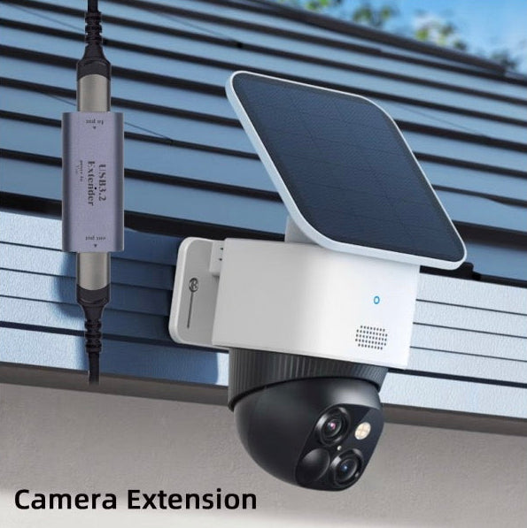 USB-C active repeater adapter used for camera extension and data connectivity