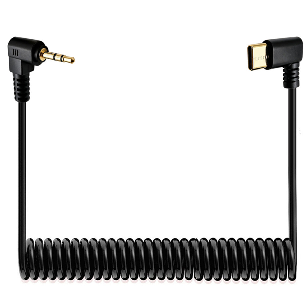 Type-C to 2.5mm four-pole audio cable
