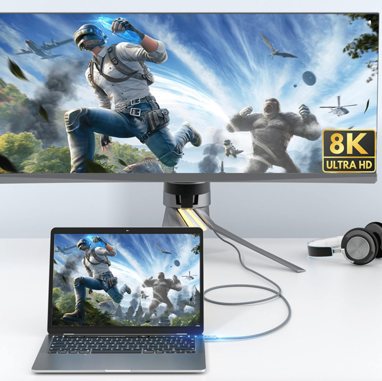 USB-C to DisplayPort 1.4 Cable 8K 60Hz USB-C to DP Display Cable - Innov8 Wholesale Ltd