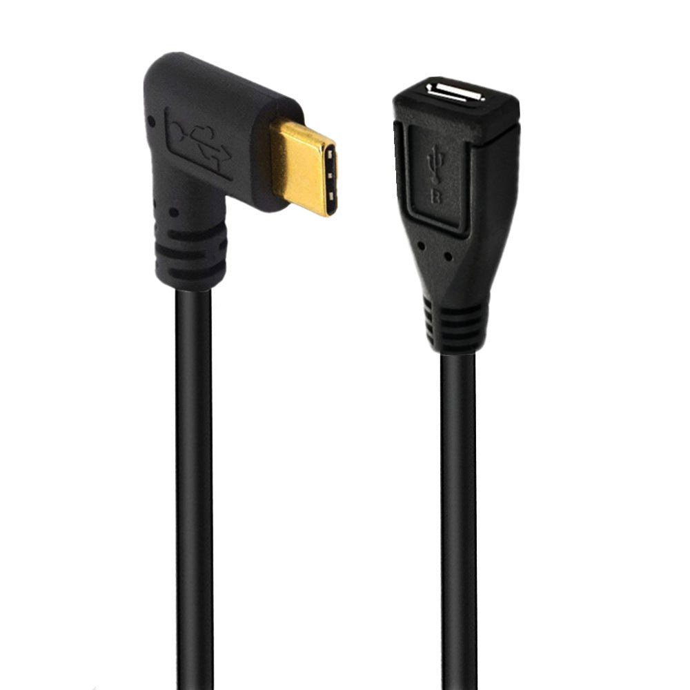 USB-C to Micro USB 5 pin female adapter 