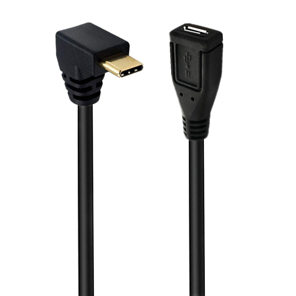 USB-C to Micro USB 5 pin female  cable
