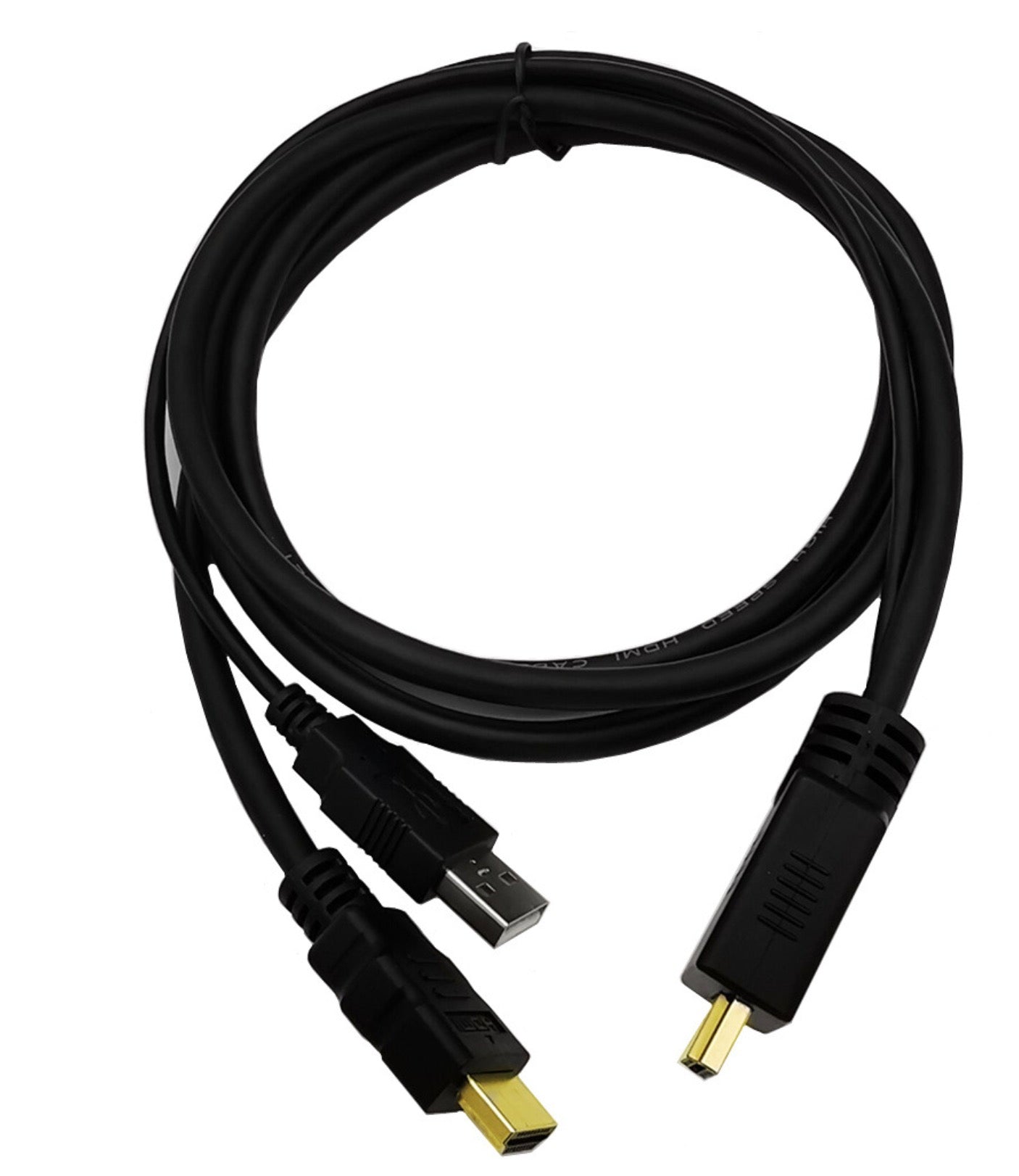 USB power lead attached to the HDMI 2.0 cable