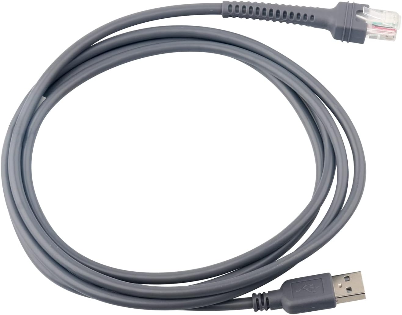 USB barcode scanner cable with RJ45 connector
