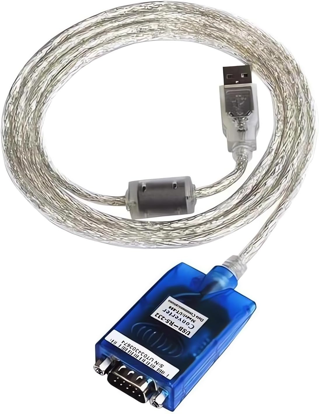USB 2.0 to RS232 DB9 male serial converter adapter