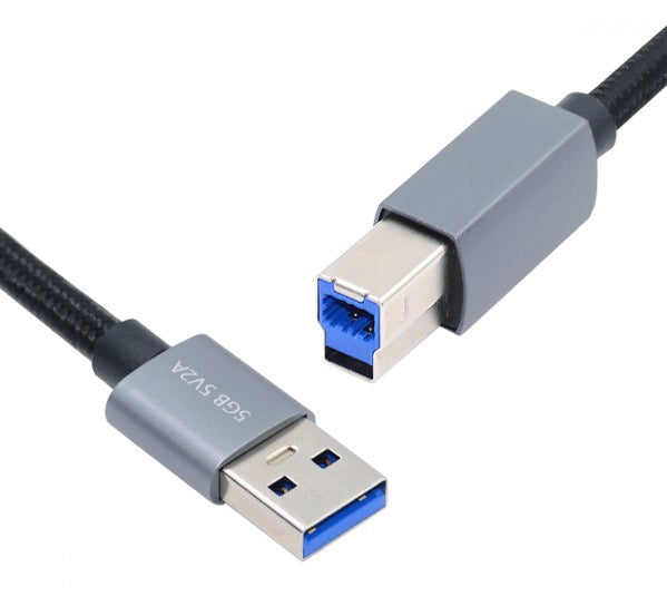 USB 3.0 SuperSpeed Type-A and Type-B connectors