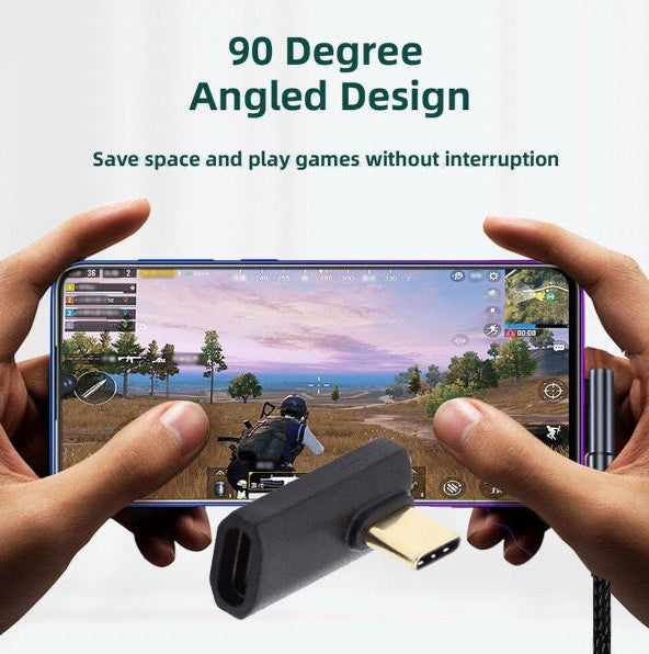 USB4 right angle adapter supporting 8K 60Hz display output