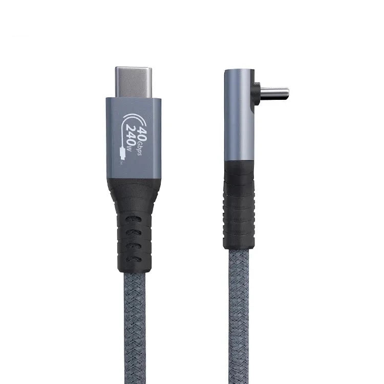 USB4 cable supporting 8K video display and fast charging