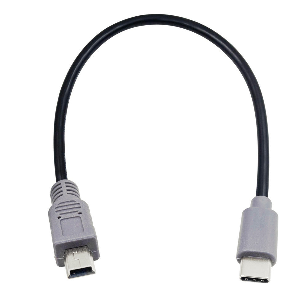 USB C Male to Mini B Male Data Convertor OTG Cable