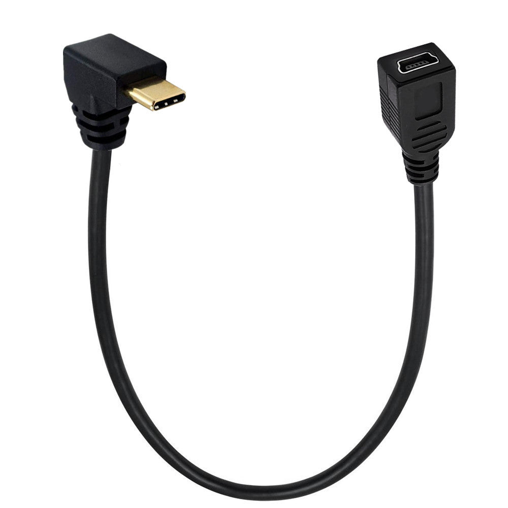 USB C 3.1 Male to Mini USB B Female Converter Cable