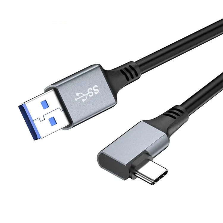 Close-up of the USB 3.0 VR Link cable connectors