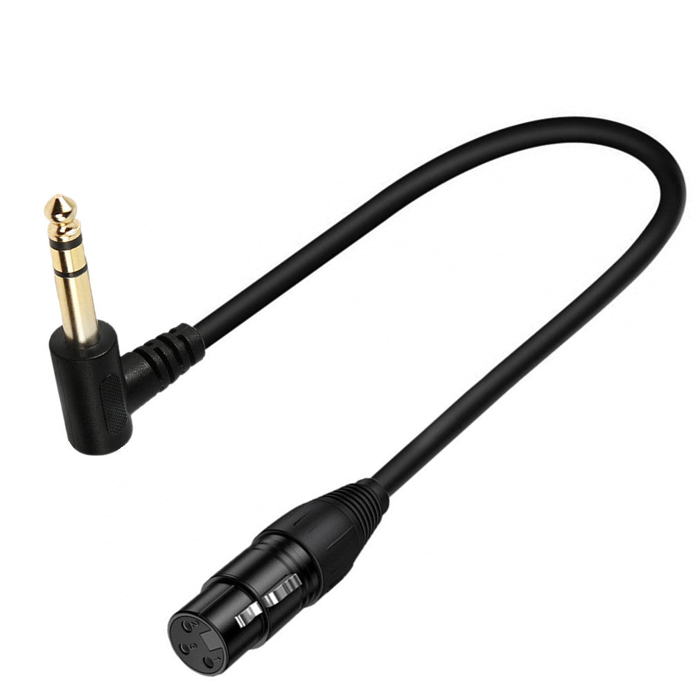Professional XLR to 6.35mm audio cable for mixers microphones and amplifiers