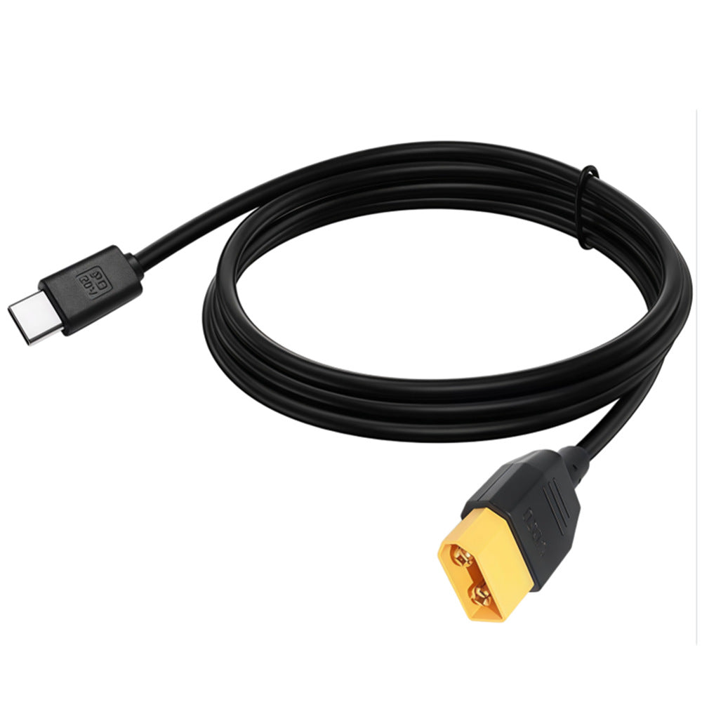 XT60 male to USB-C PD cable for compatible RC and FPV equipment