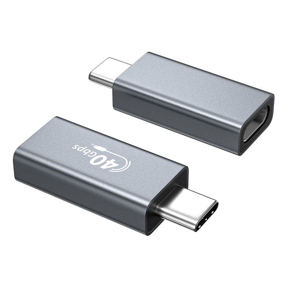8K USB C Male to Female Data Charging OTG Adapter USB 4.0 100W 40Gbps