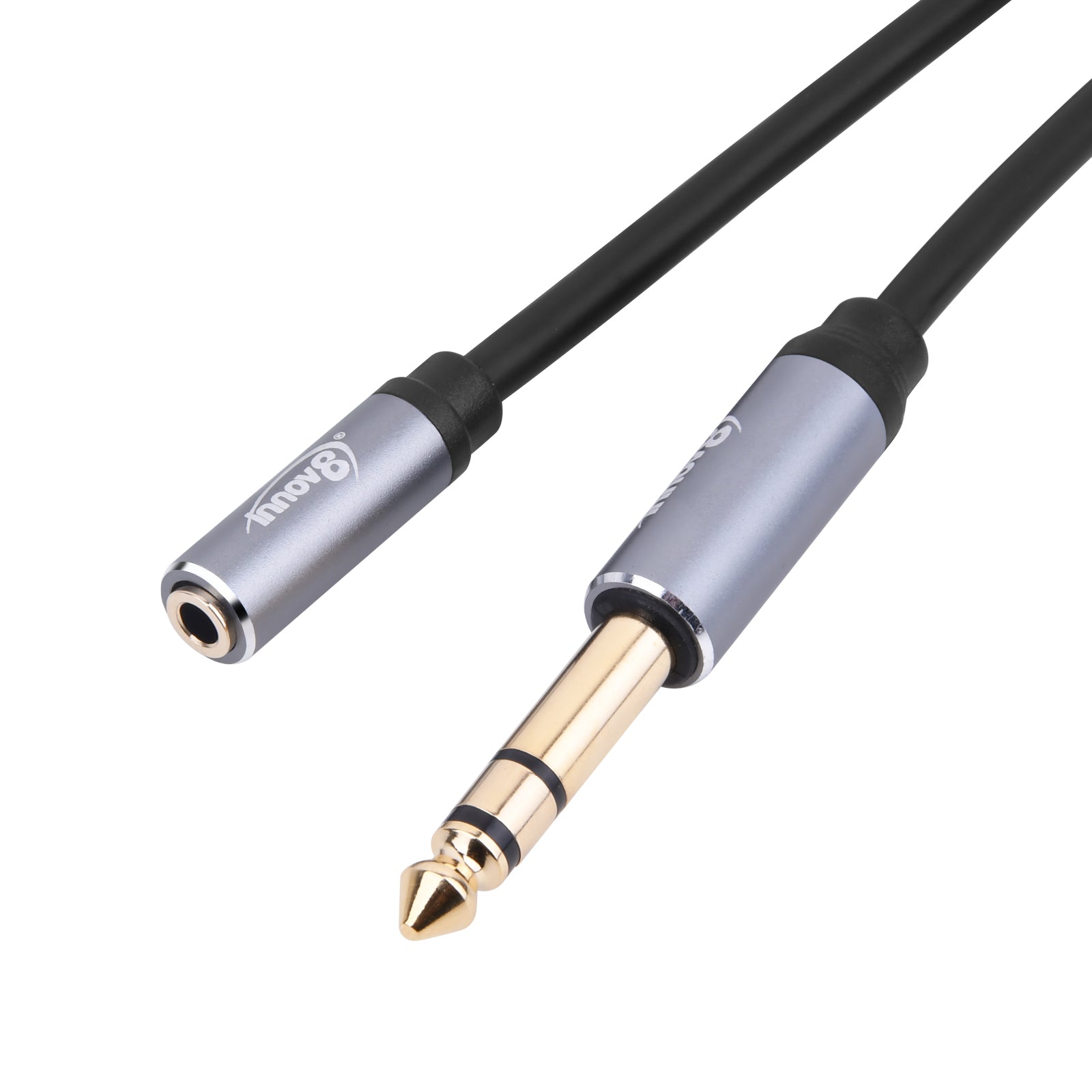 6.35mm Male TRS to 3.5mm Female Headphone Adapter Cable 1.8m