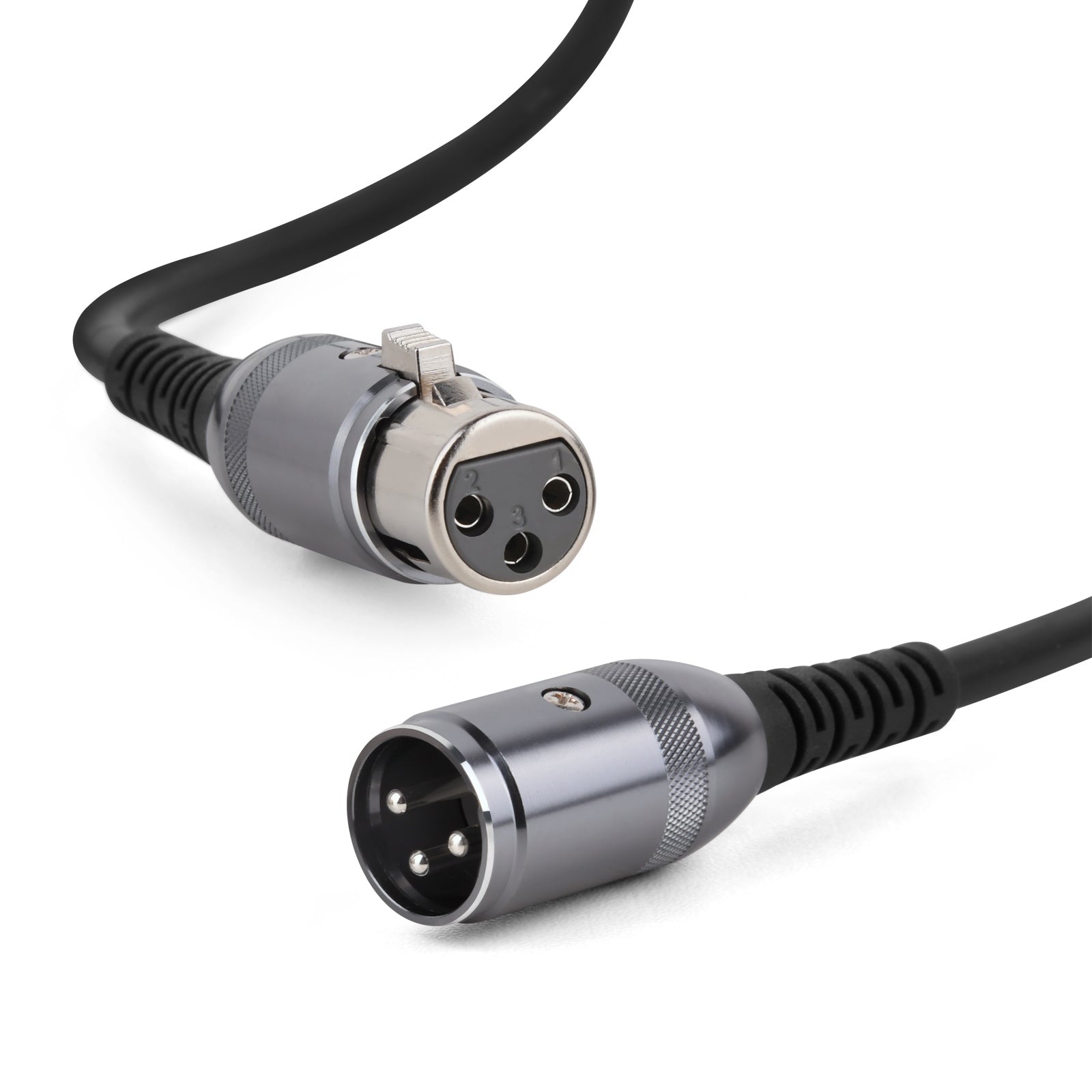 XLR 3 Pin Male to XLR Female Microphone Audio Extension Cable 3m