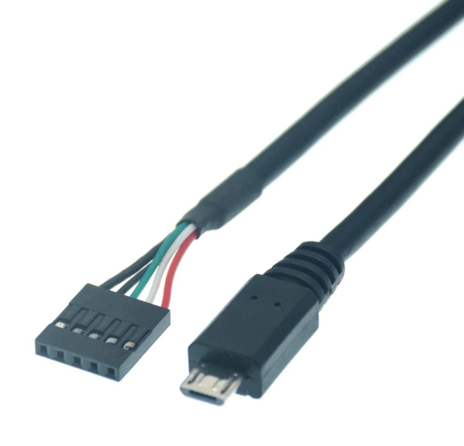 Micro USB 5 Pin to 5 Pin Motherboard Female Dupont Cable 0.5m