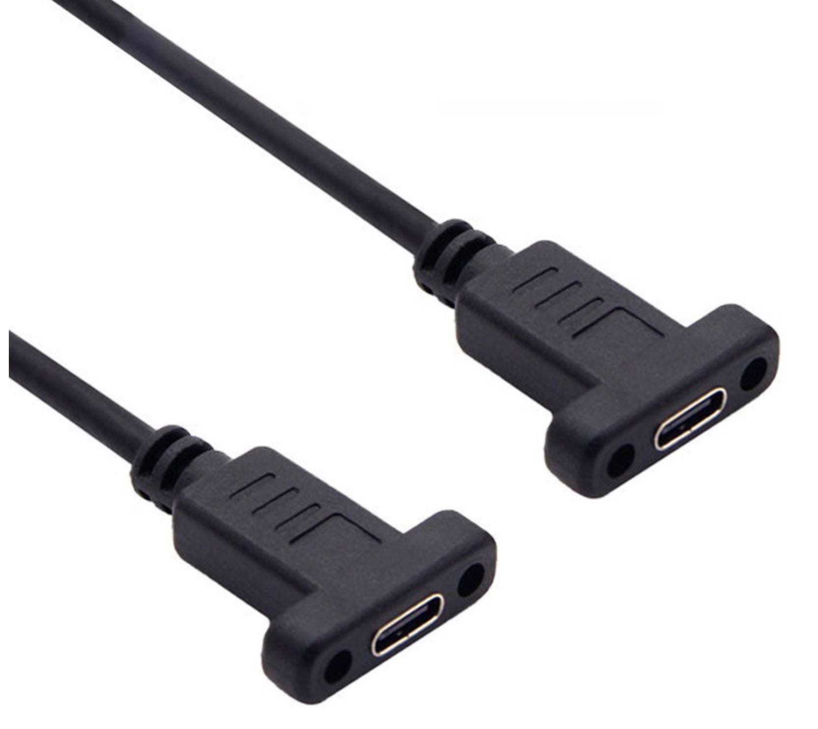 USB 3.1 Type C Female to Female Panel Mount Cable Gen2 3A