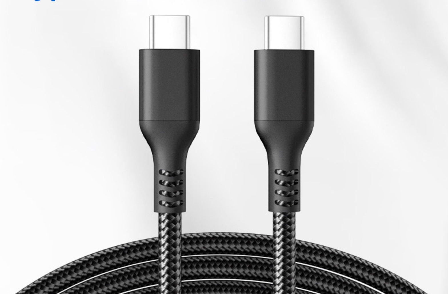 USB Type C to USB Type C 5A PD Fast Data Charge Cable 100W 2m