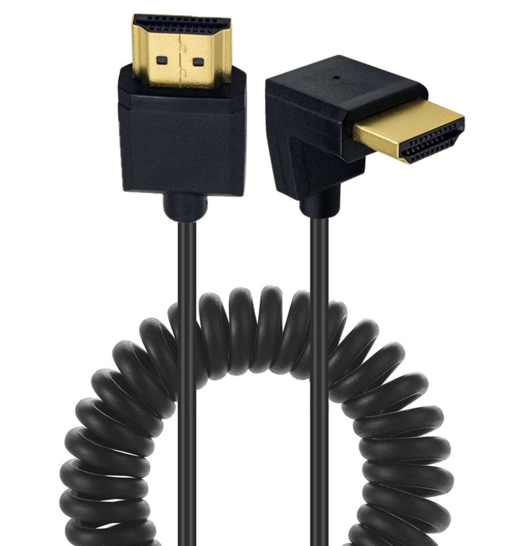Ultra Slim HDMI Male to Male Coiled 4K Cable
