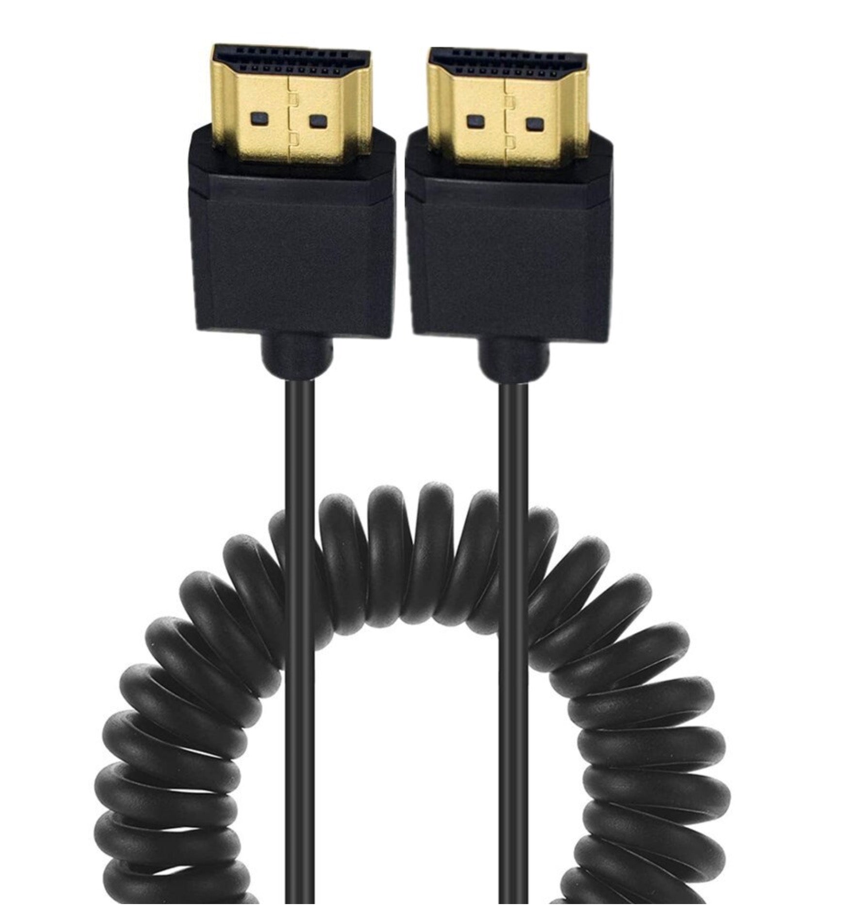 Ultra Slim HDMI Male to Male Coiled 4K Cable